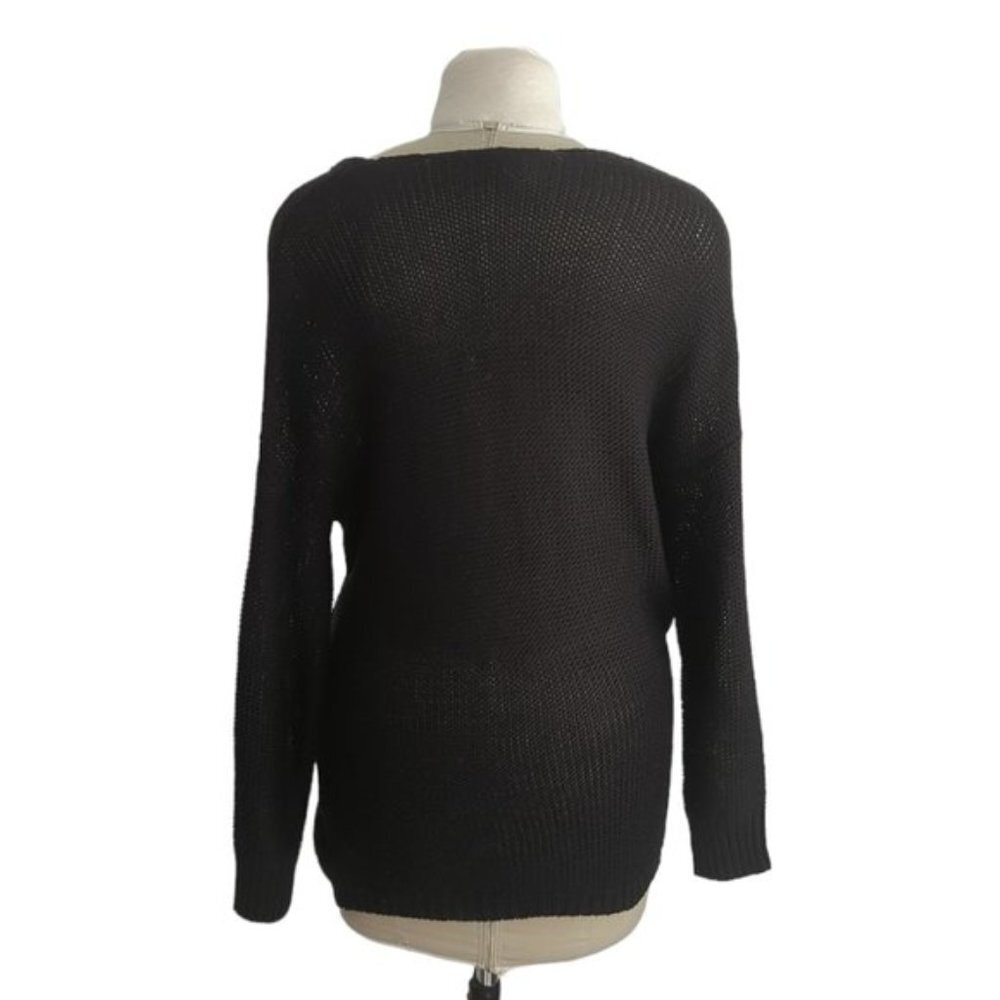 Lord & Taylor Design Lab Surplice Wrap Sweater - Picture 3 of 4